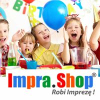 Impra.Shop - sklep party dla Ciebie. Akcesoria na Imprezę, Dekoracje Imprezowe, Balony Okrągłe, Balony Foliowe, Serpentyny, Maski, Przebrania, Kostiumy, Upominki, Zabawki dla Dzieci.