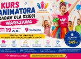 Kurs Animatora Zabaw dla Dzieci w Warszawie – szkolenie Akademii Animatora 19 czerwca 2026
