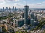 Wola – dzielnica Warszawy, widok na wieżowce Warsaw Spire i nowoczesne centrum biznesowe