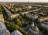 Żoliborz – dzielnica Warszawy, widok na Plac Wilsona i klimatyczne kamienice