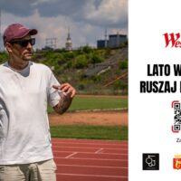 Plakat promocyjny wycieczki rowerowej Westfield Mokotów i PoWarszawsku